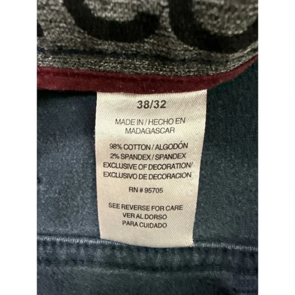 Iron Co pants‎ Men's 38/32 Blue Dress Chino Golf Career Workwear Business Casual